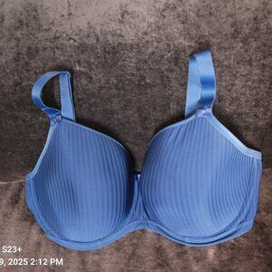 Freya Idol Balcony T-Shirt Bra US 34G UK 34F Blue Denim
